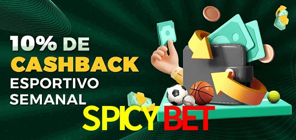 10% de bônus de cashback na SPICYBET